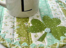 Scrappy Shamrock Hot Pad Pattern
