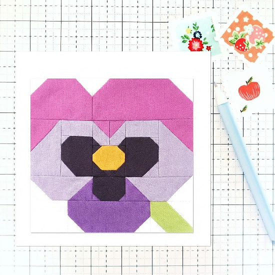 Flower Garden Block Pattern