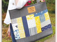 Market Day Quilted Tote Bag Tutorial