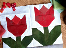 Tulip Quilt Block Pattern