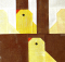 Easter Chicks Quilt Block Pattern