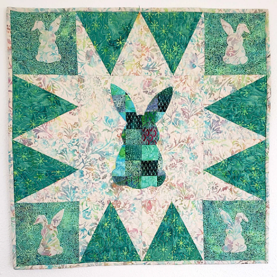 Patchwork Rabbit Quilt Patterrn