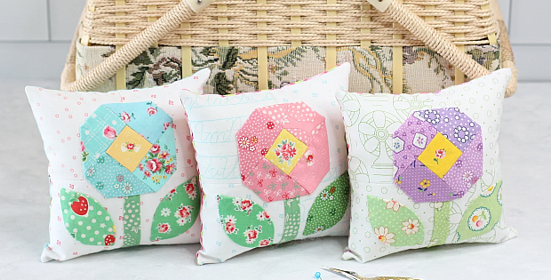 Bloom Pincushion Mini Pillow Pattern