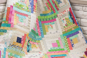 Laguna Log Cabin Quilt Pattern