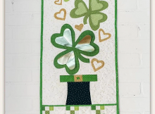 Exploding Shamrocks Skyscraper Quilt Pattern