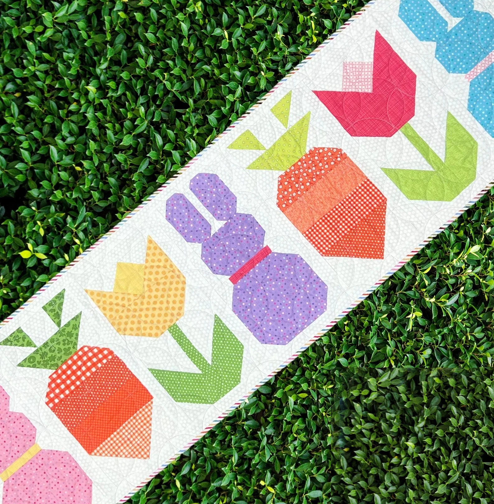 Bunny Trail Table Runner Quilt Pattern