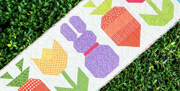 Bunny Trail Table Runner Quilt Pattern