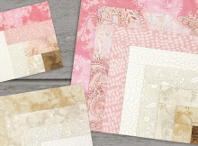 Half Log Cabin Quilt Block Pattern