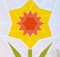 Daffodil Quilt Block Pattern
