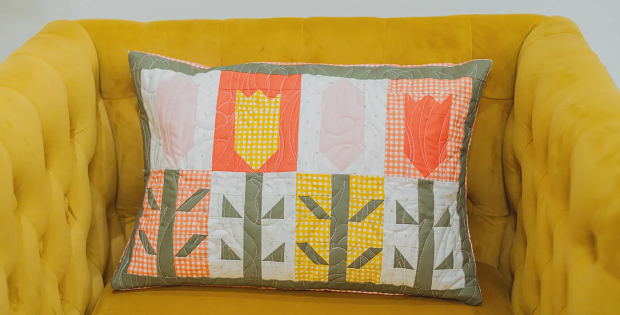Tulip Pillow Cover Pattern