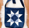 Sawtooth Star Quilted Tote Pattern