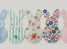 Bunny Cutlery Pocket Pattern