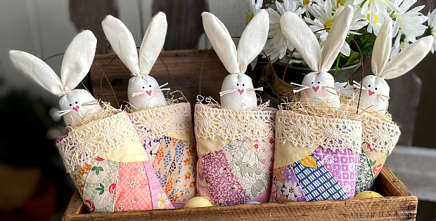Hoppy Easter Ornaments Pattern