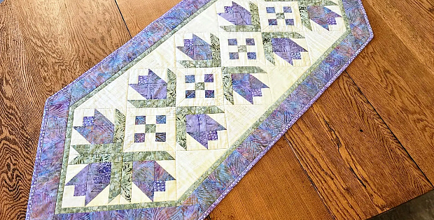 Flower Power Table Runner Pattern