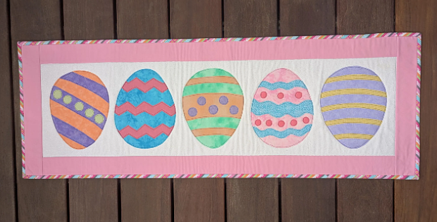 Easter Egg Table Runner Pattern