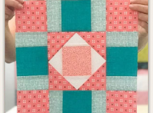 Cross Eyed Quilt Block Pattern