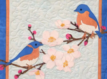 Bluebirds & Blossoms Quilt Pattern
