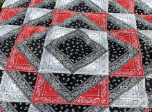 Big Block Bandana Quilt Pattern