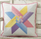 Double Lattice Woven Star Quilt Block Pattern