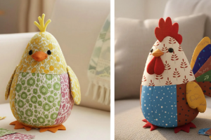Chichi the Chick and Robin the Rooster Patterns