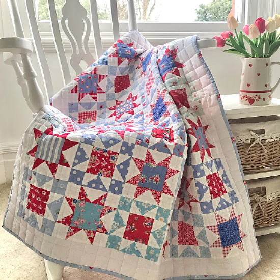 Evening Stars Quilt Pattern
