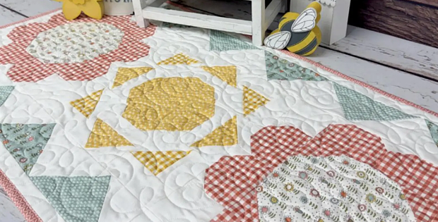 Summer Sun Table Runner Pattern