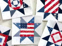 Scrappy Stars Quilt Blocks Pattern Collection