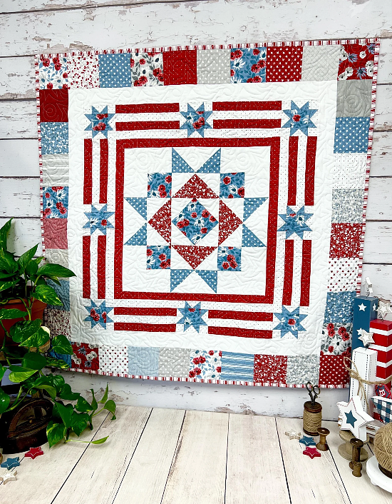 Patriotic Mystery Quilt Pattern