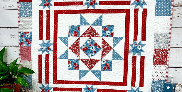 Patriotic Mystery Quilt Pattern