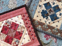 Little Nine-Patch Mug Rug
